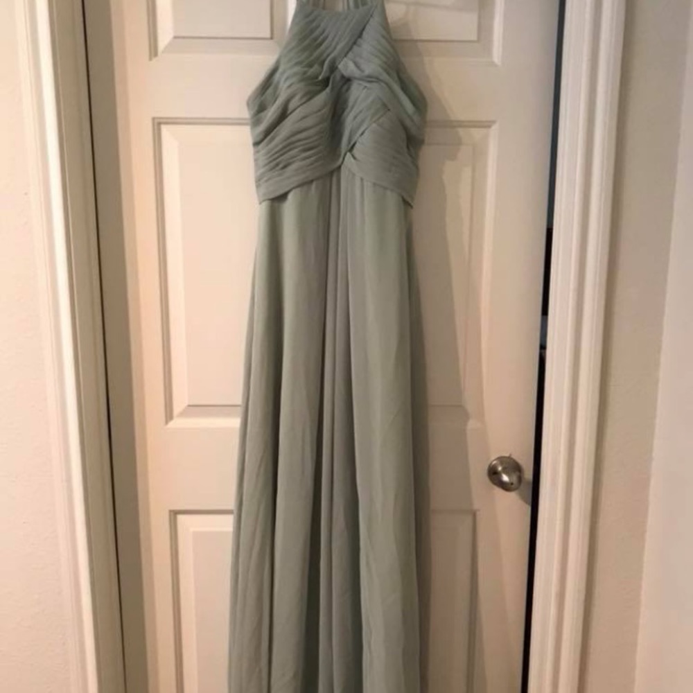 Azazie ginger dress
